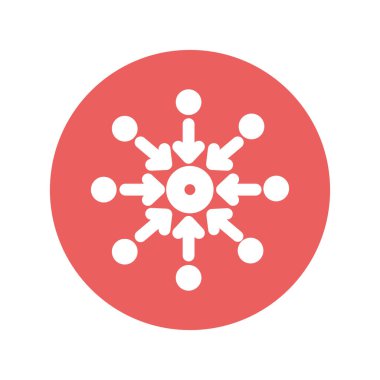 Kolayca değiştirebilen ya da düzenleyebilen izole edilmiş vektör simgesi