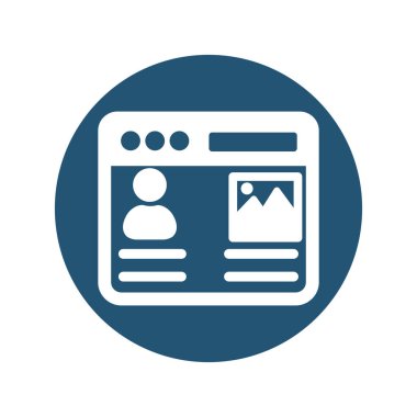 Kolayca düzenleyebilen ya da düzenleyebilen izole edilmiş Vektör simgesi