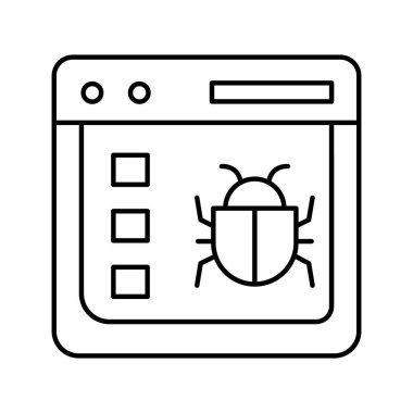 İnternet botu izole edilmiş Vektör simgesi kolayca değiştirilebilir ya da düzenlenebilir