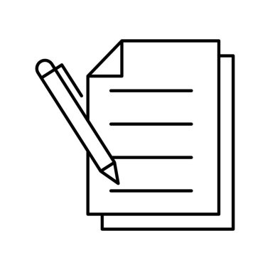  Kolayca değiştirebilen ya da düzenleyebilen izole edilmiş vektör simgesi günlüğü