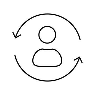 Dijital pazarlama izole edilmiş vektör simgesi ki bu simge kolaylıkla değiştirilebilir veya düzenlenebilir