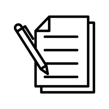  Kolayca değiştirebilen ya da düzenleyebilen izole edilmiş vektör simgesi günlüğü