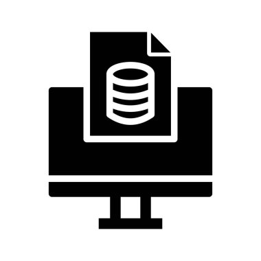 Analitik gösterge paneli vektör simgesi kolayca düzenleyebilir ya da değiştirebilir