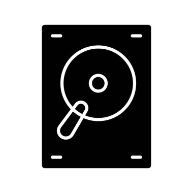 Kolayca düzenleyebilen ya da düzenleyebilen ekstra depolama Vektörü simgesi