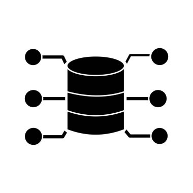  Veritabanı yönetim vektör simgesi kolayca düzenleyebilir ya da değiştirebilir