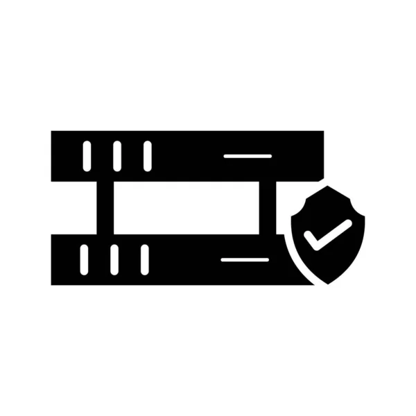 Data Protection Vector Icon Which Can Easily Modify Edit — Stock Vector
