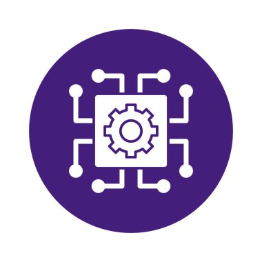 Kolayca düzenleyebilen ve düzenleyebilen Veri Otomasyon Vektörü simgesi