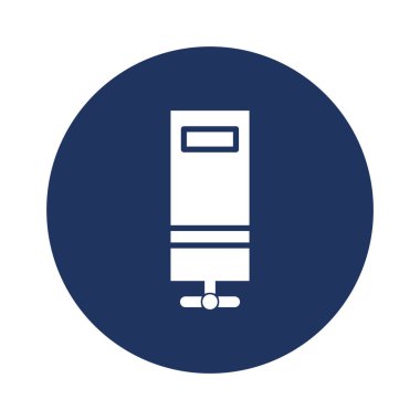 Kolayca değiştirebilen ya da düzenleyebilen büyük veri vektörü simgesi