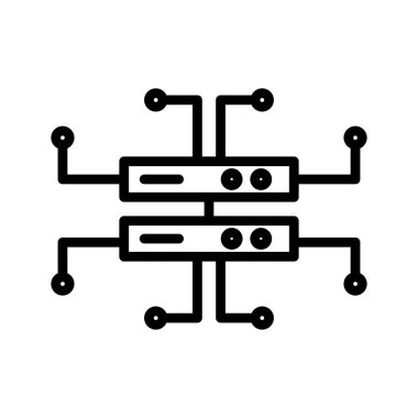 Kolayca düzenleyebilen ve düzenleyebilen Veri Yönetimi Vektörü simgesi