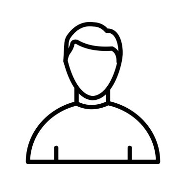 Kolayca düzenleyebilen veya düzenleyebilen Kullanıcı Vektörü simgesi