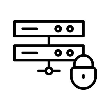  Kolayca düzenleyebilen ve düzenleyebilen Veri Koruma Vektörü simgesi