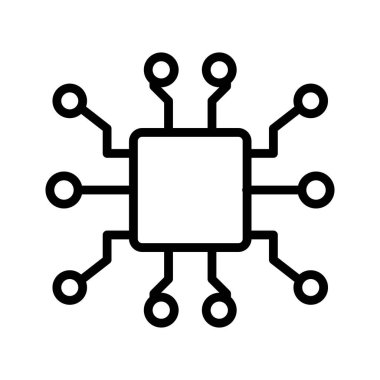 Kolayca düzenleyebilen ve düzenleyebilen Veri Otomasyon Vektörü simgesi