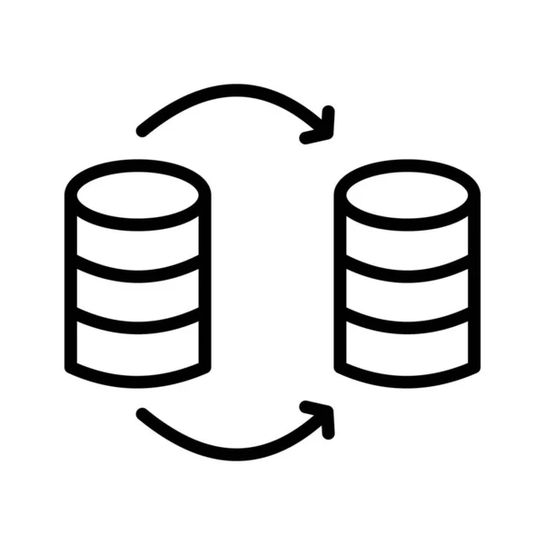 Data Communication Vector Icon Which Can Easily Modify Edit — Stock Vector