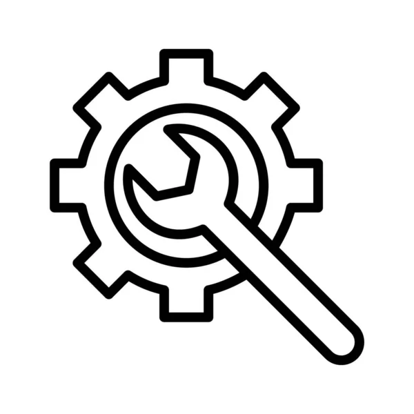 Configuration Base Données Icône Vectorielle Qui Peut Facilement Modifier Modifier — Image vectorielle