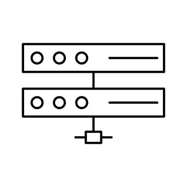 Kolayca düzenleyebilen ve düzenleyebilen müşteri veri vektörü simgesi