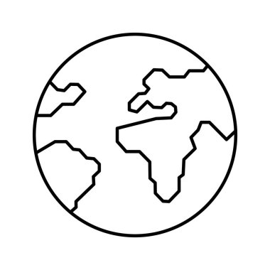 Kolayca düzenleyebilen veya düzenleyebilen genel bağlantı vektörü simgesi