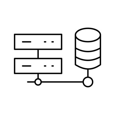 Kolayca değiştirebilen veya düzenleyebilen yedekleme veri vektörü simgesi 