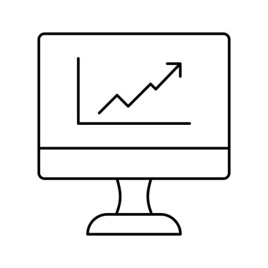 Kolayca düzenleyebilen veya düzenleyebilen Diyagram Vektörü simgesi