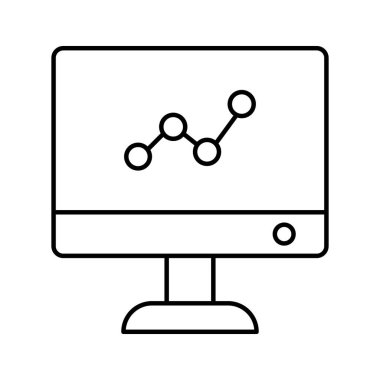 Kolayca düzenleyebilen veya düzenleyebilen Diyagram Vektörü simgesi