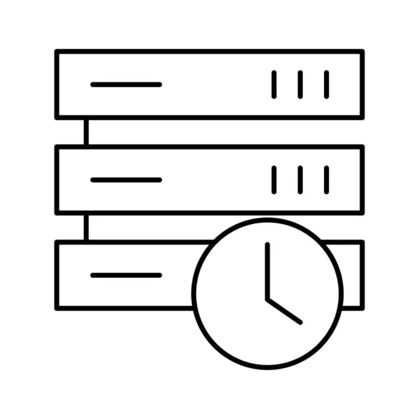 Database Maintenance Vector Icon Which Can Easily Modify Edit — Stock Vector