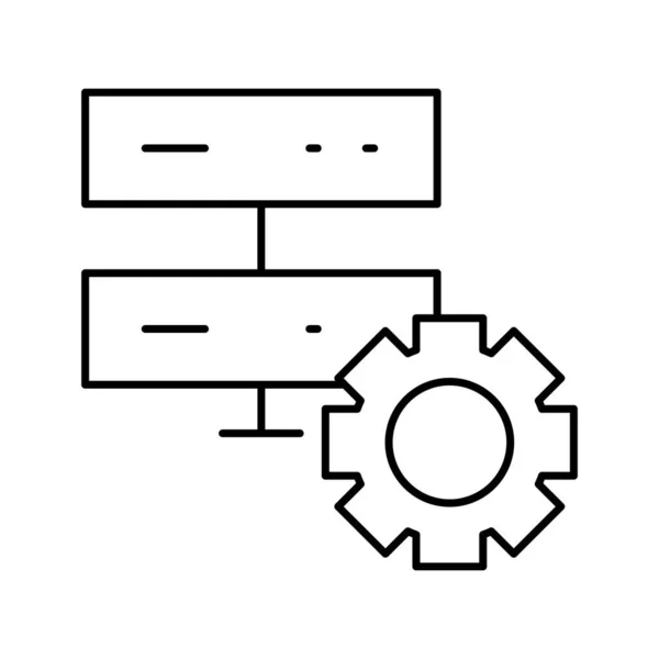 Cloud Computing Vector Icon Which Can Easily Modify Edit — Stock Vector