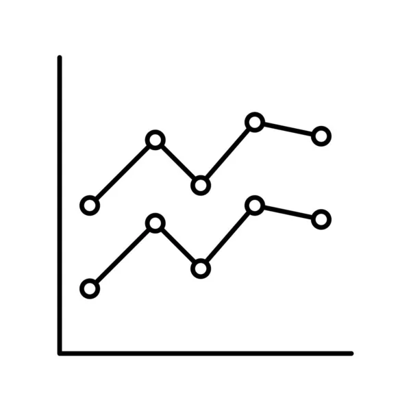 Векторная Диаграмма Значок Который Легко Изменять Редактировать — стоковый вектор