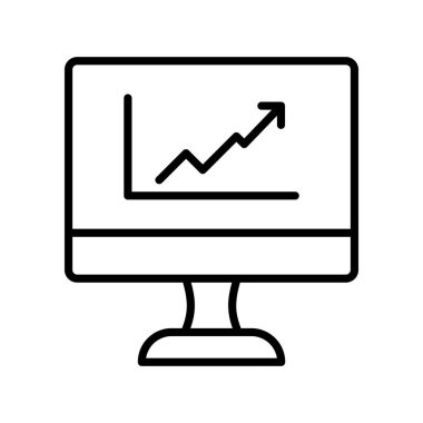 Kolayca düzenleyebilen veya düzenleyebilen Diyagram Vektörü simgesi