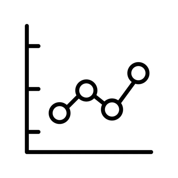 Graphique Croissance Icône Vectorielle Qui Peut Facilement Modifier Modifier — Image vectorielle