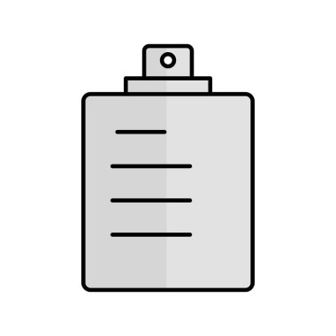 Konik şişe vektör simgesi kolayca düzenlenebilir ya da düzenlenebilir