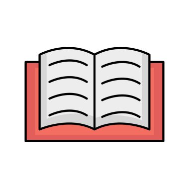 Kolayca düzenleyebilen ya da düzenleyebilen VBook Vektör simgesi