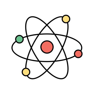 Kolayca değiştirebilen veya düzenleyebilen Elektron Vektörü simgesi
