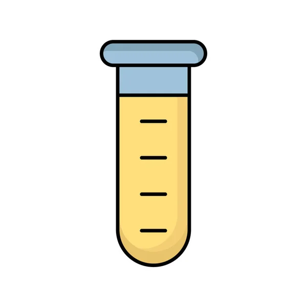 Test Tube Vector Icon Οποίο Μπορεί Εύκολα Τροποποιήσει Επεξεργαστεί — Διανυσματικό Αρχείο