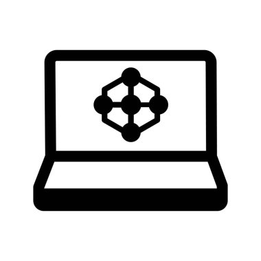 Kolayca düzenleyebilen ya da düzenleyebilen Atom Vektörü simgesi