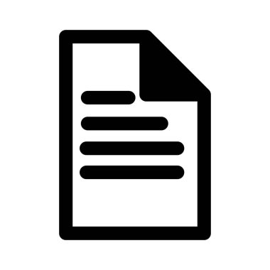 Kolayca düzenleyebilen veya düzenleyebilen Belge Vektörü simgesi