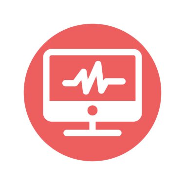 Kolayca değiştirebilen veya düzenleyebilen Kalp Atışı Vektörü simgesi