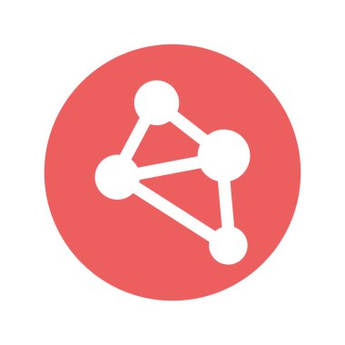 Kolayca düzenleyebilen veya düzenleyebilen Bağlantı Vektörü simgesi