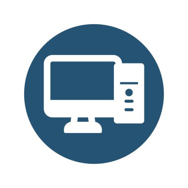 Kolayca düzenleyebilen veya düzenleyebilen Bilgisayar Vektörü simgesi