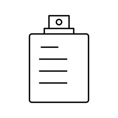 Konik şişe vektör simgesi kolayca düzenlenebilir ya da düzenlenebilir