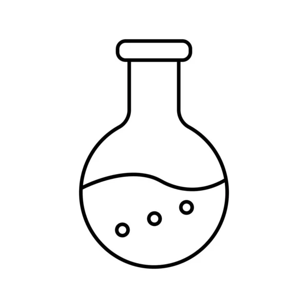 Icono Del Vector Del Vaso Precipitados Que Puede Modificar Editar — Vector de stock