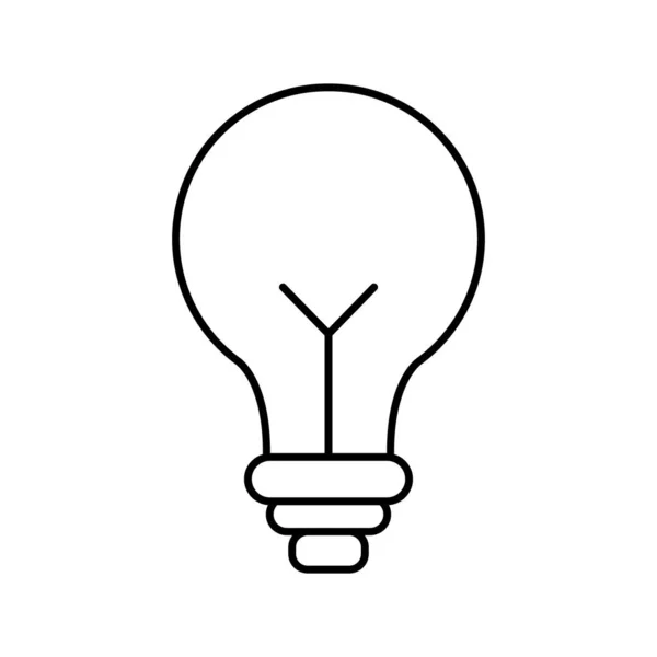 Glühbirnen Vektor Symbol Das Leicht Geändert Oder Bearbeitet Werden Kann — Stockvektor