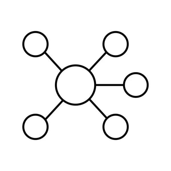 Icono Del Vector Conexión Que Puede Modificar Editar Fácilmente — Archivo Imágenes Vectoriales