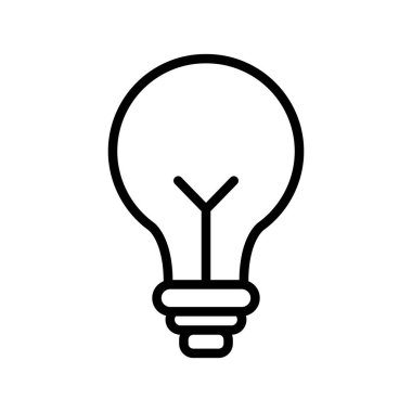 Kolayca değiştirebilen ya da düzenleyebilen Ampul Vektörü simgesi