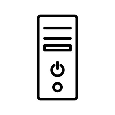 Kolayca düzenleyebilen veya düzenleyebilen Bilgisayar Vektörü simgesi