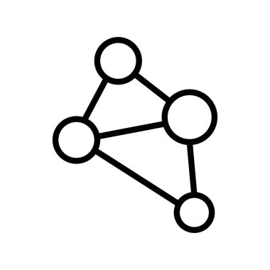 Kolayca düzenleyebilen veya düzenleyebilen Bağlantı Vektörü simgesi