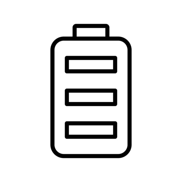 Battery Vector Icon Which Can Easily Modify Edit — Stock Vector