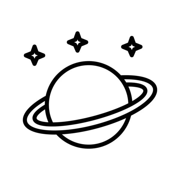 Planet Vector Icon Which Can Easily Modify Edit — Stock Vector