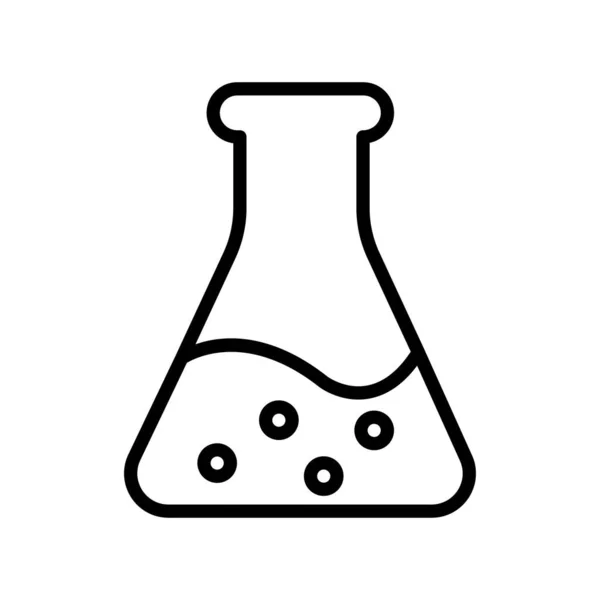 Flacon Conique Icône Vectorielle Qui Peut Facilement Modifier Modifier — Image vectorielle