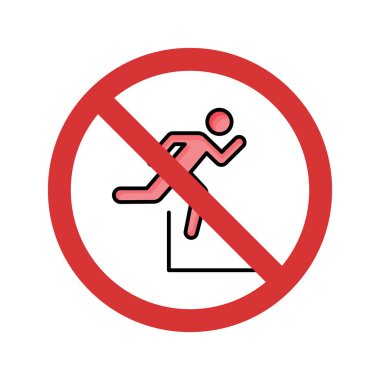 Kolayca değiştirilebilen veya düzenlenebilen İzole edilmiş Vektör simgesini durdur