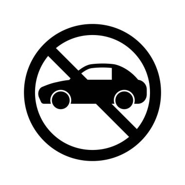 Polis arabasını durdur, izole edilmiş vektör simgesi kolayca değiştirilebilir ya da düzenlenebilir