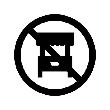 Kolayca değiştirebilen veya düzenleyebilen İzole Vektör simgesini Oyalamayı Durdur